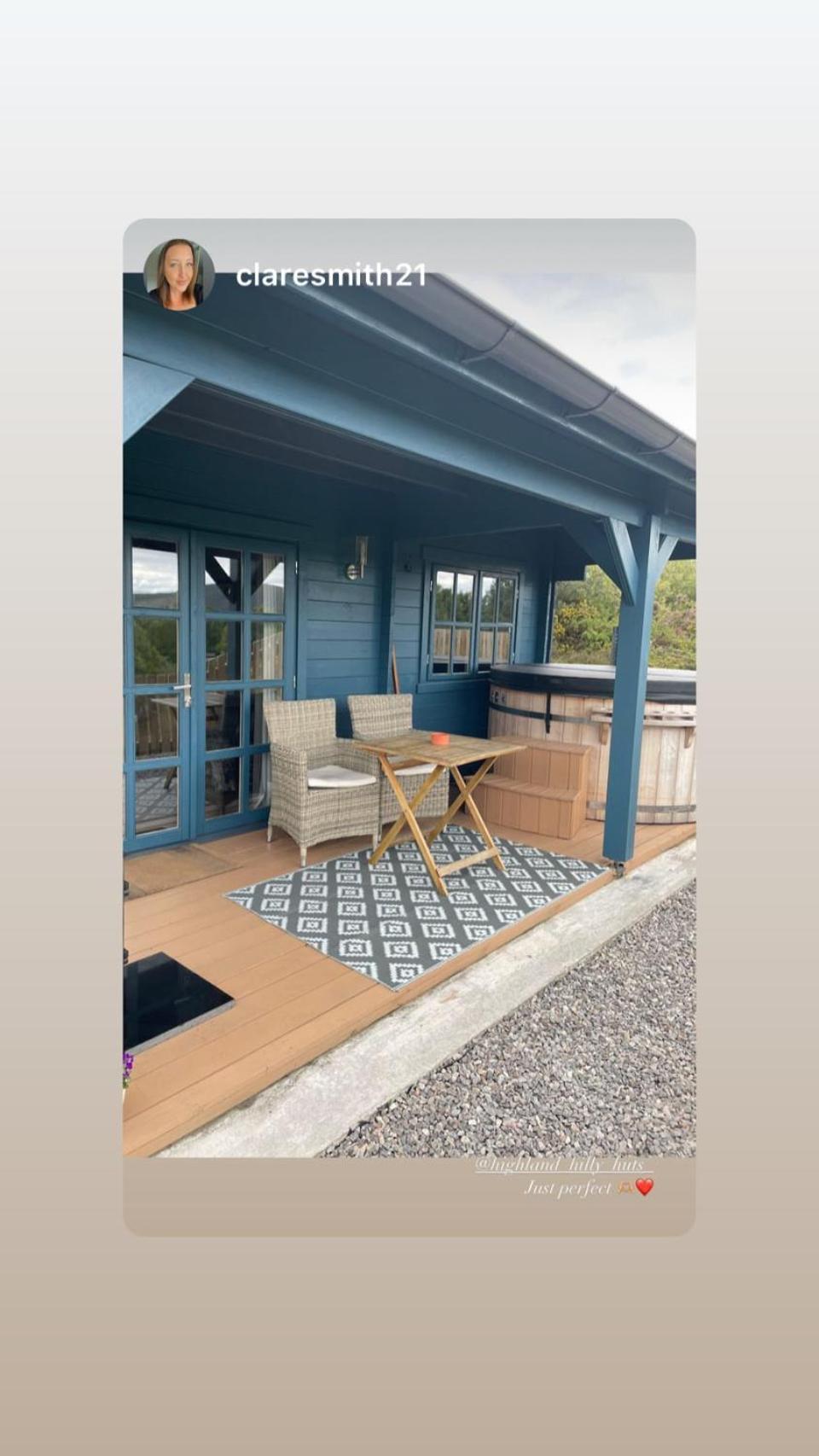 Retreat Hot Tub Highland Cabin Inverness Exterior photo